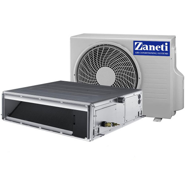 داکت اسپلیت اینورتر زانتی با ظرفیت 24۰۰۰ مدل ZMDA-24HD1RANA
